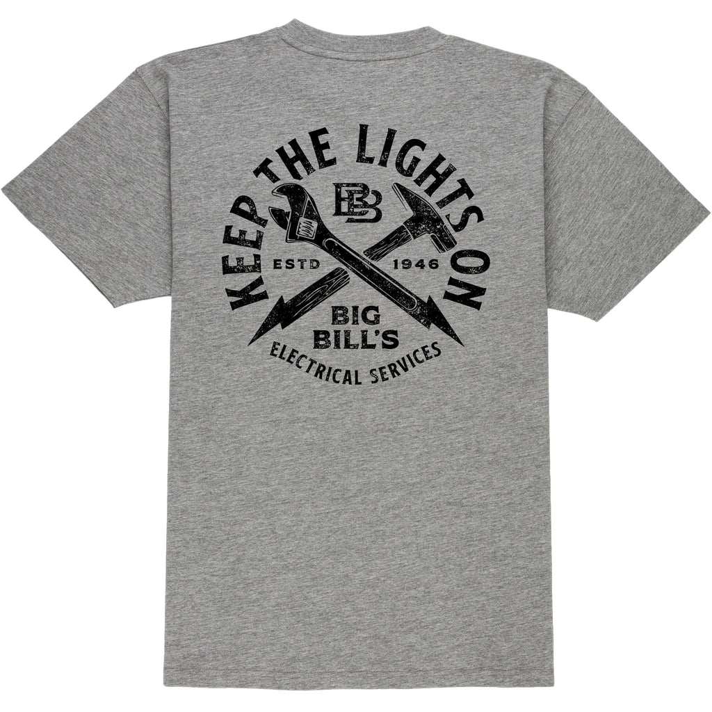 Heavyweight Short-Sleeve Electrical Graphic T-shirt