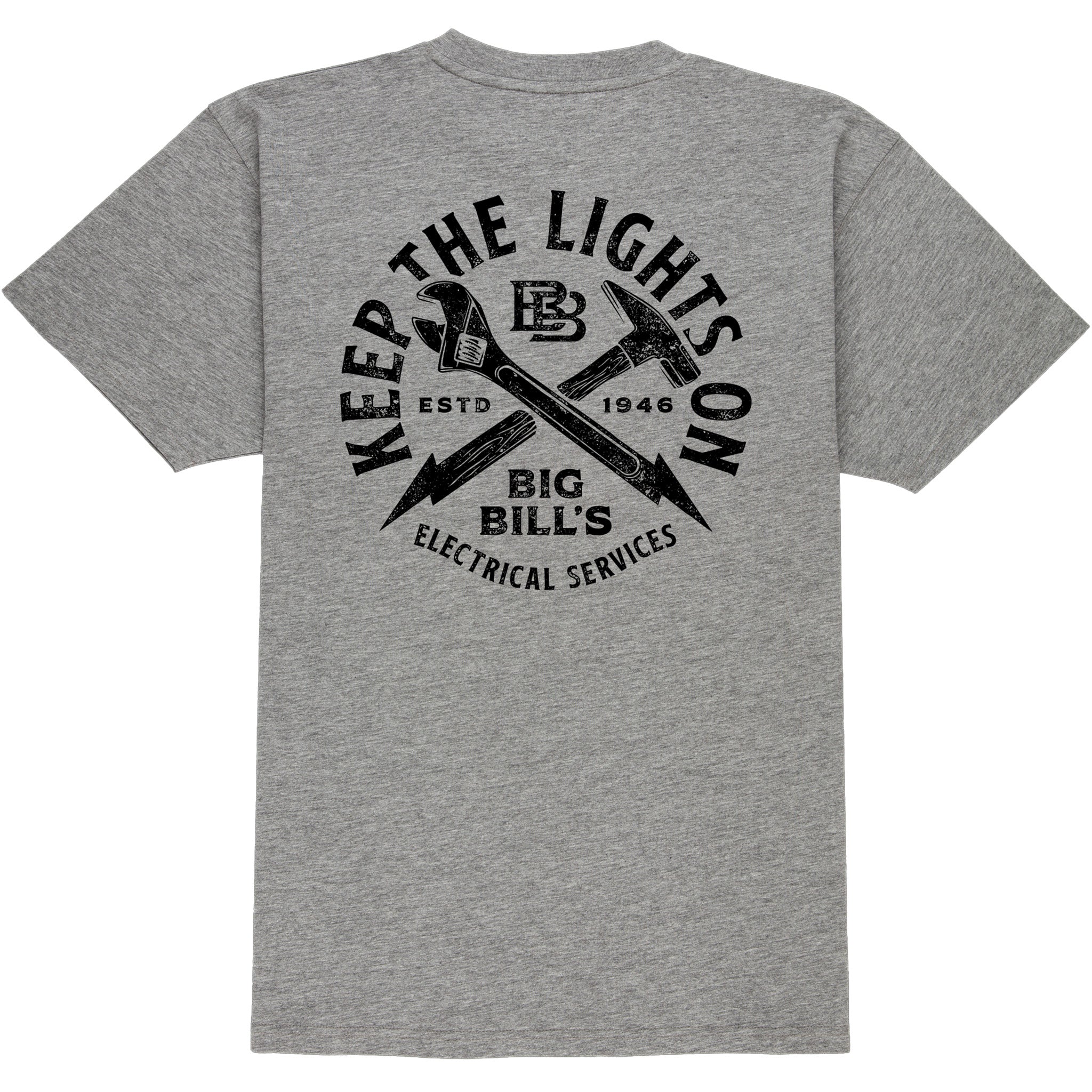Heavyweight Short-Sleeve Electrical Graphic T-shirt