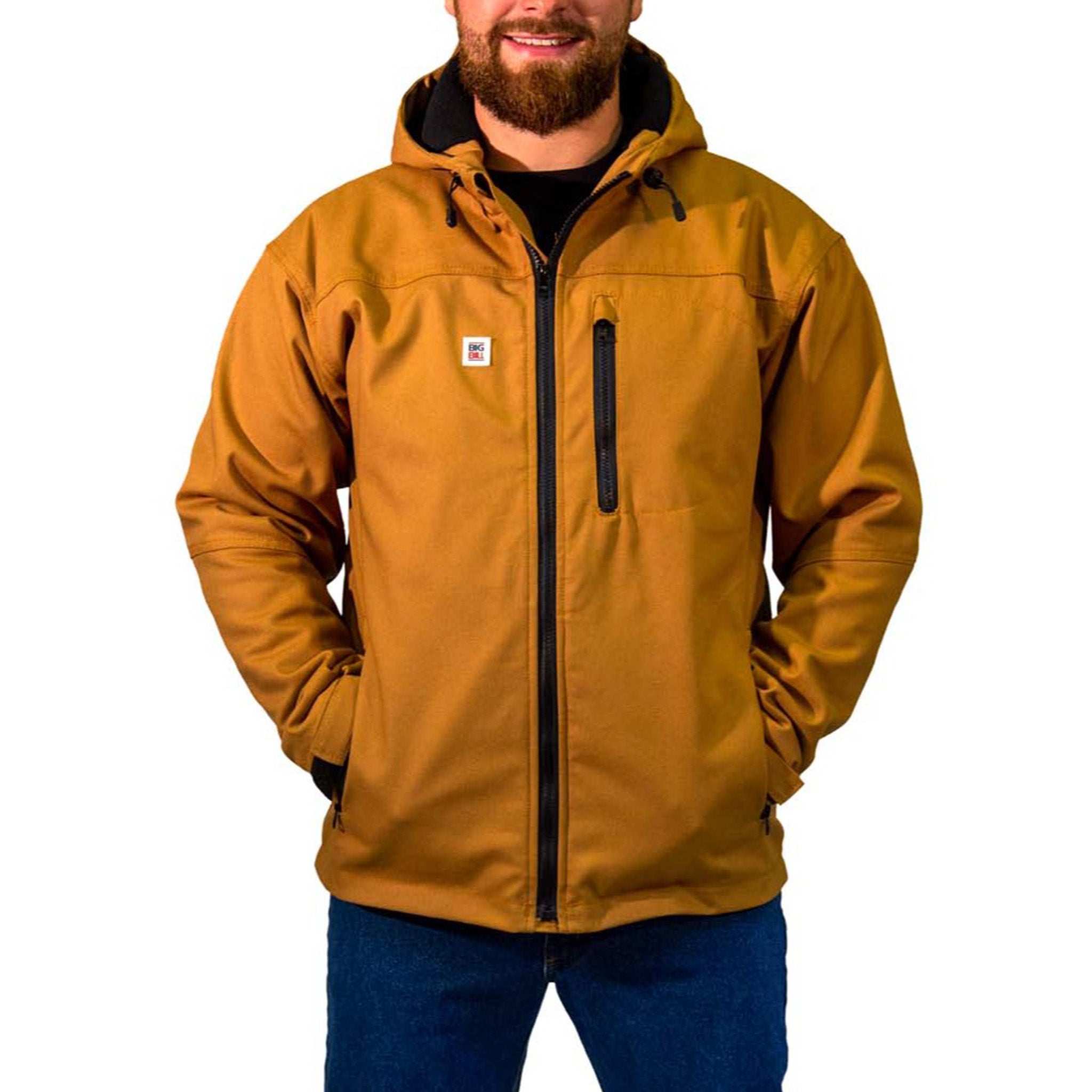 Fleece Lined Duck Coat