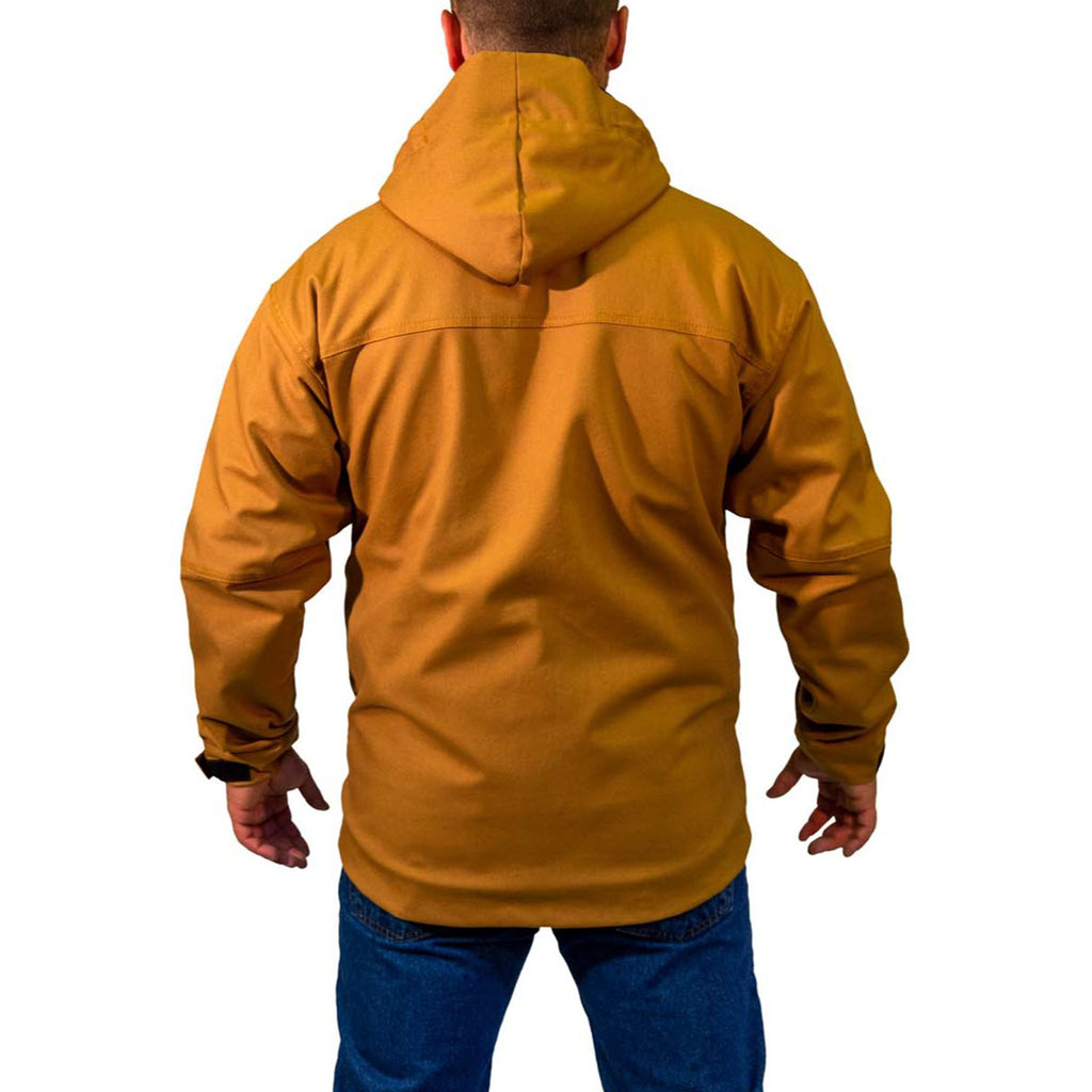Fleece Lined Duck Coat