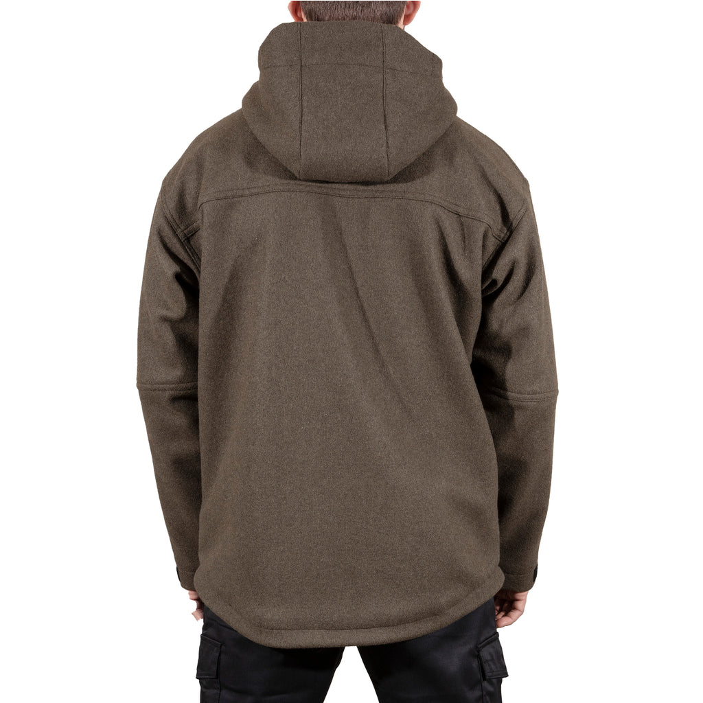 Hooded Merino Wool Jacket