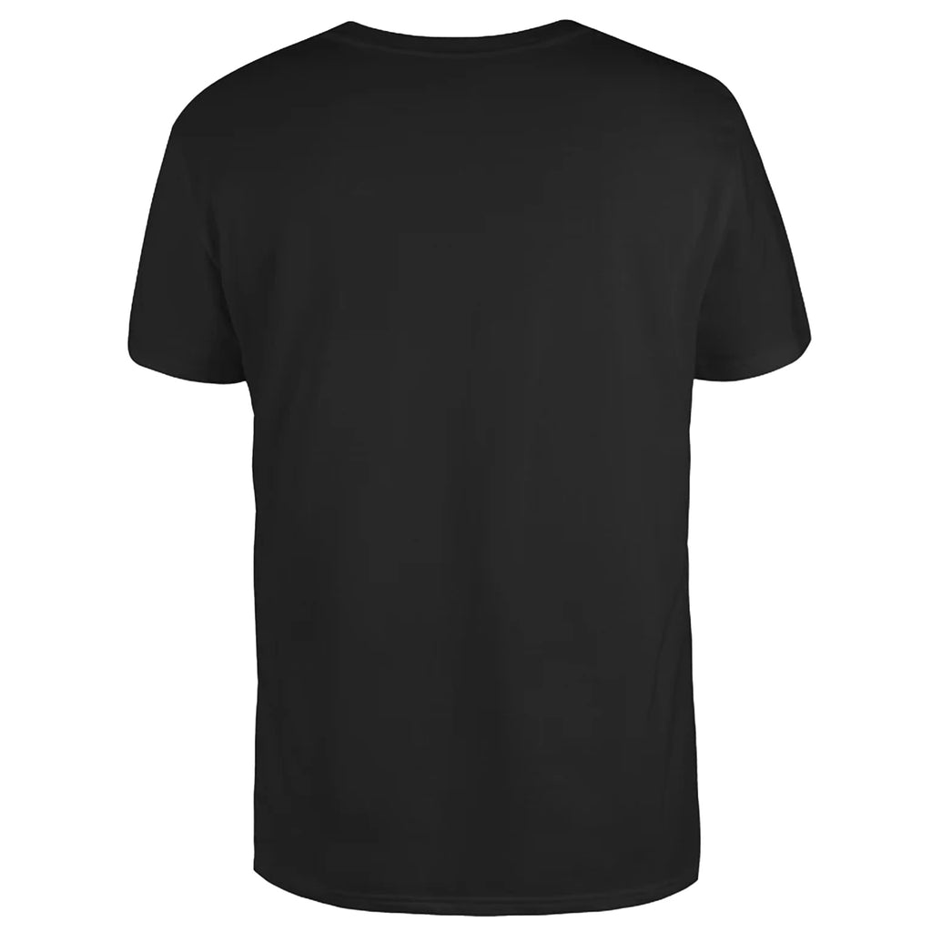Black T-Shirt with Colored Pocket