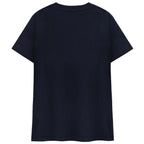 Navy T-Shirt with Colored Pocket