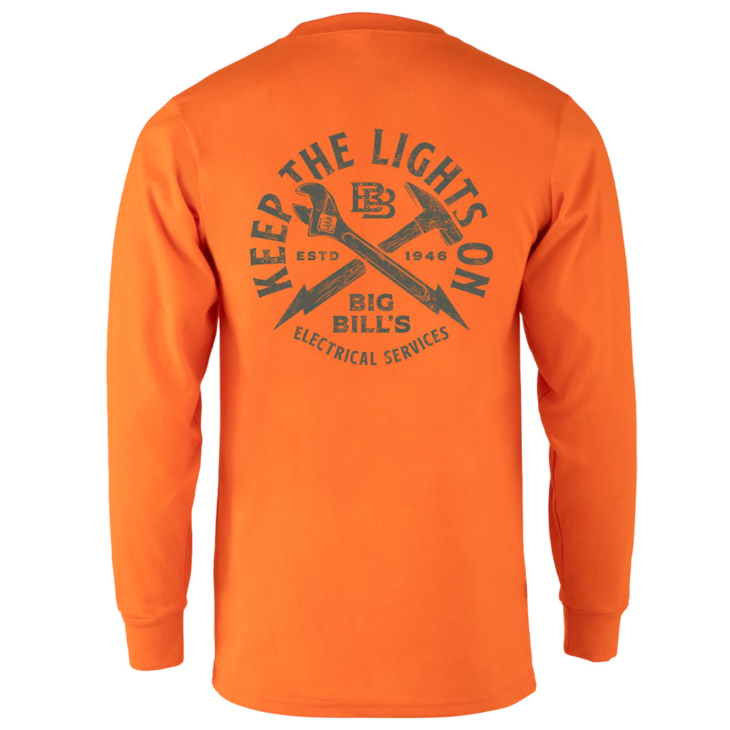 Lightweight Electrical Graphic Crewneck Sweatshirt