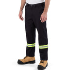 100% Cotton Industrial Work Pants with Reflective Tape