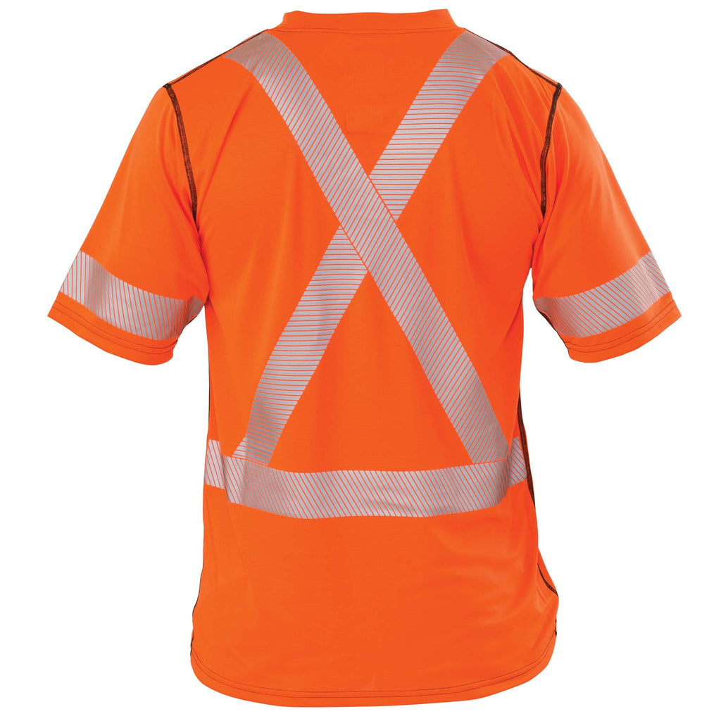 High Visibility Short-Sleeve Athletic Performance T-shirt