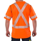 High Visibility Short-Sleeve Athletic Performance T-shirt