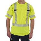 High Visibility Short-Sleeve Athletic Performance T-shirt