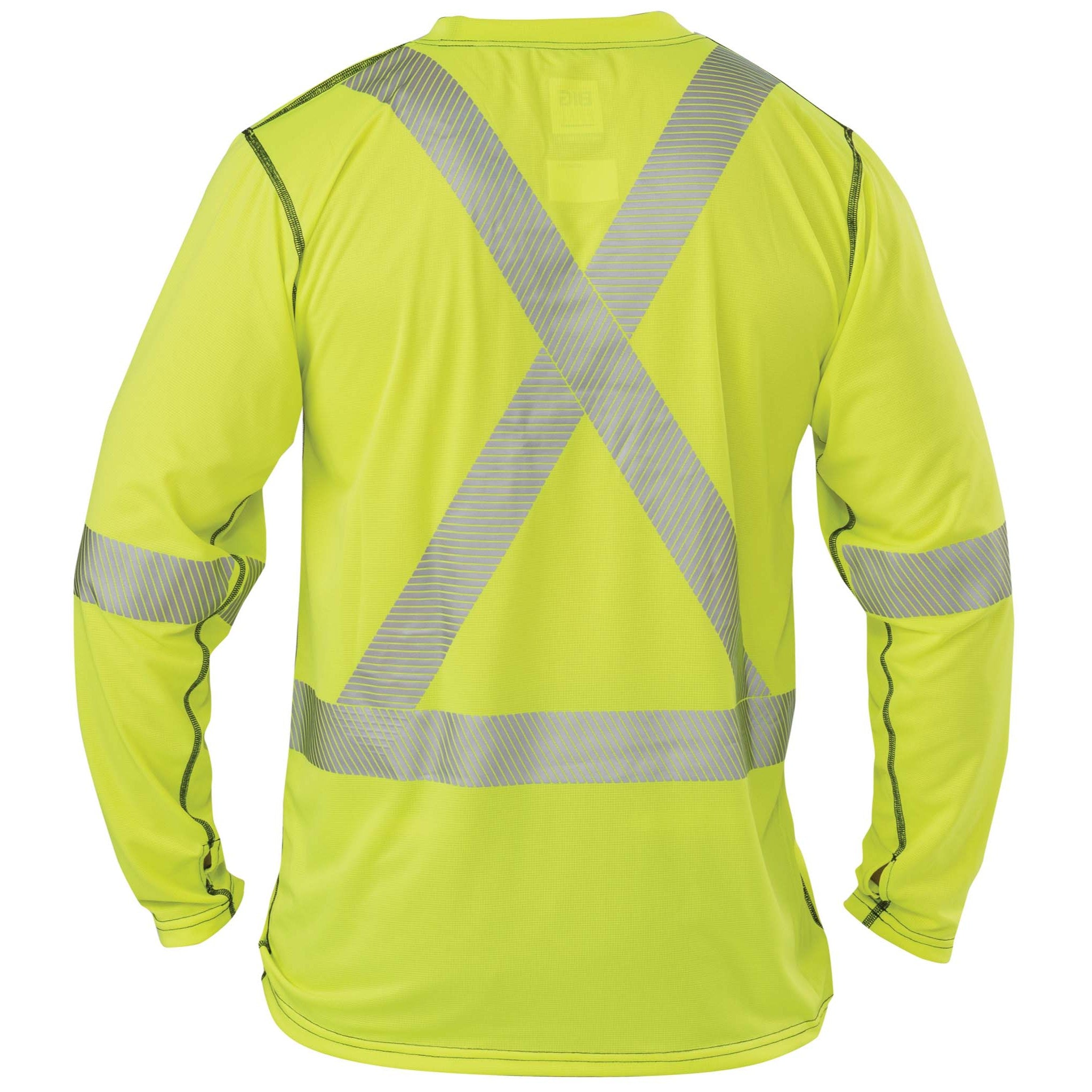 High Visibility Long-Sleeve Athletic Performance T-shirt