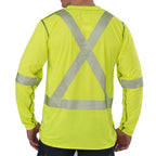 High Visibility Long-Sleeve Athletic Performance T-shirt
