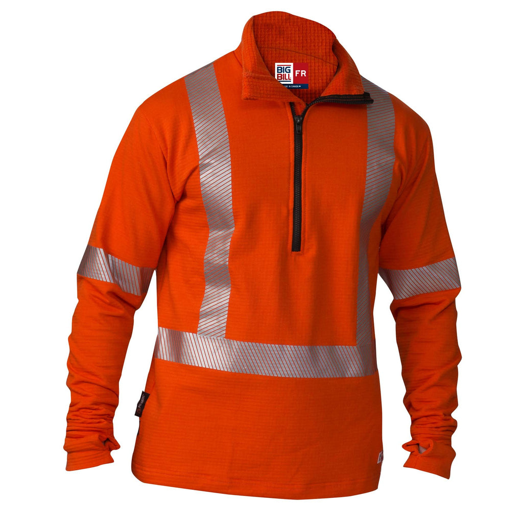 FR Quarter-Zip Grid Fleece