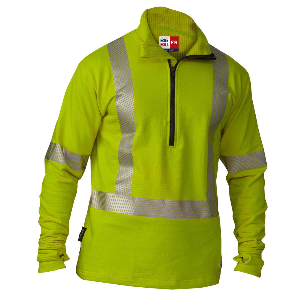 FR Quarter-Zip Grid Fleece