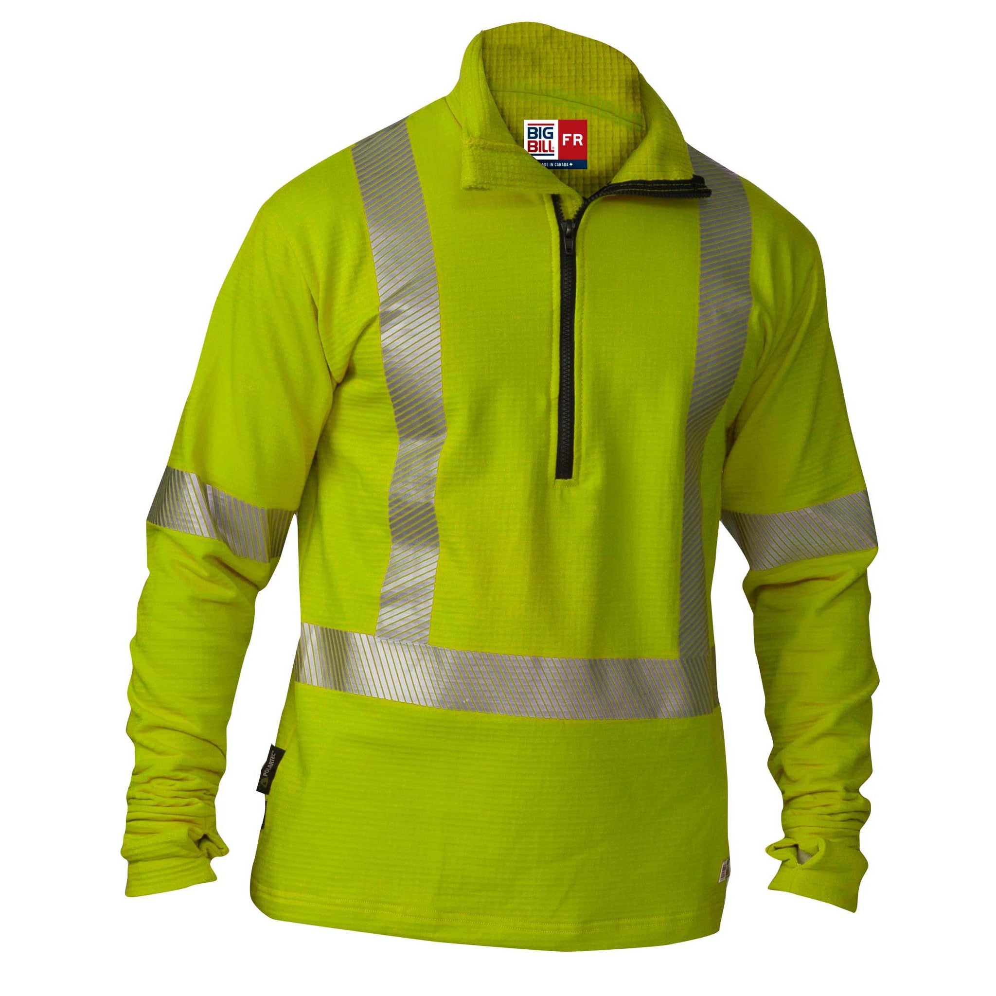 FR Quarter-Zip Grid Fleece