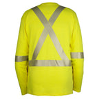 High Visibility FR Athletic Performance Long Sleeve T Shirt