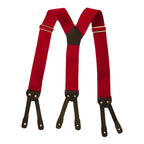 Elastic Button Clasp Suspenders