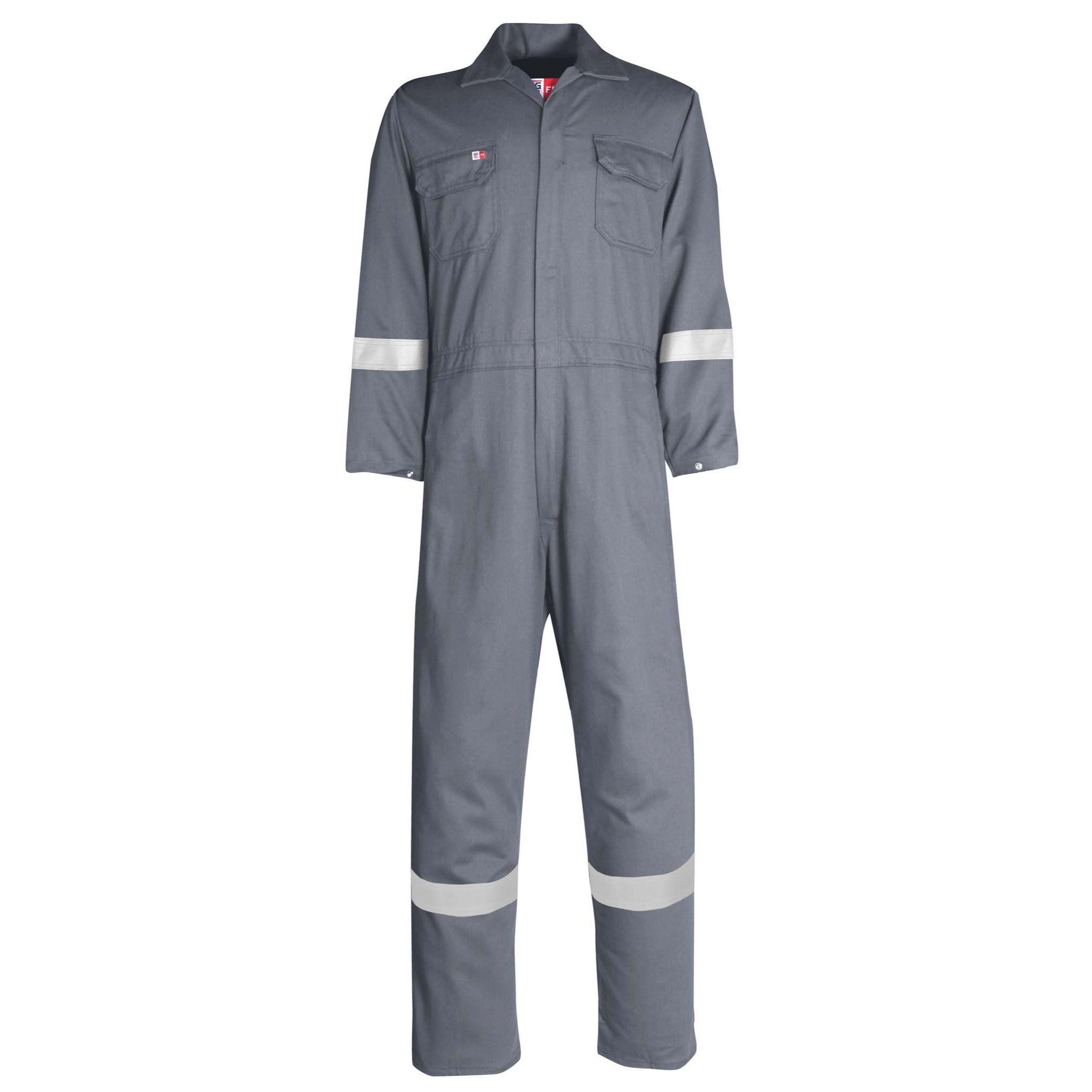 FR Industrial Coverall Westex Ultrasoft® with Reflective Material 7 oz