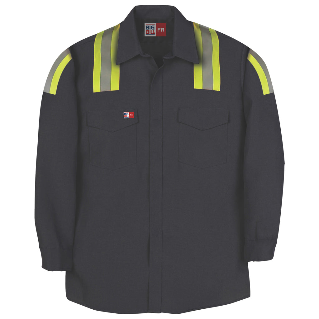 FR Westex Vinex® Snap Front Work Shirt with Reflective Tape