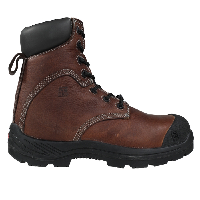 TRACTION 360 Waterproof Metal Free Work Boots 8 BIG BILL